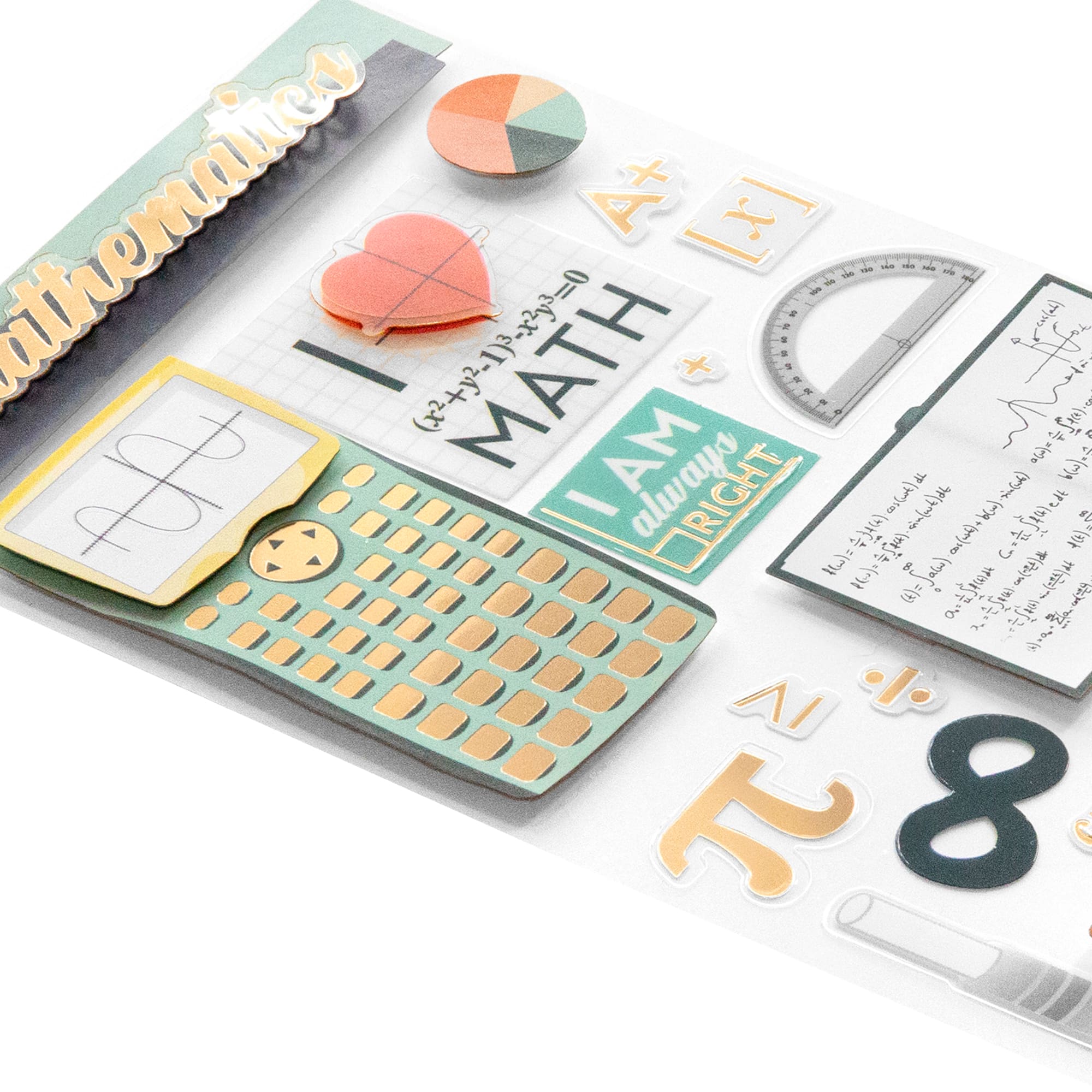 Math Dimensional Stickers by Recollections™